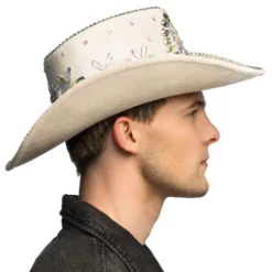 Cowboyhat Crystal Beige