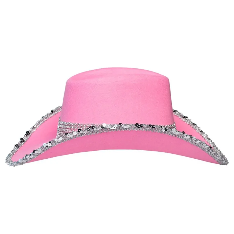 Cowboyhat Lyserød