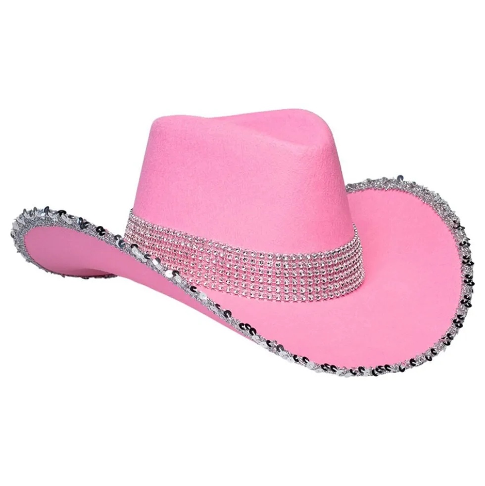 Cowboyhat Lyserød