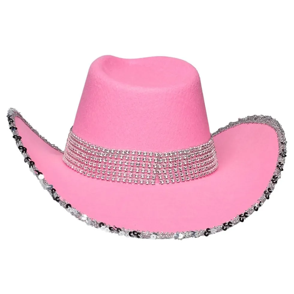 Cowboyhat Lyserød