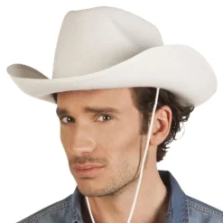 Cowboyhat Rodeo Hvid