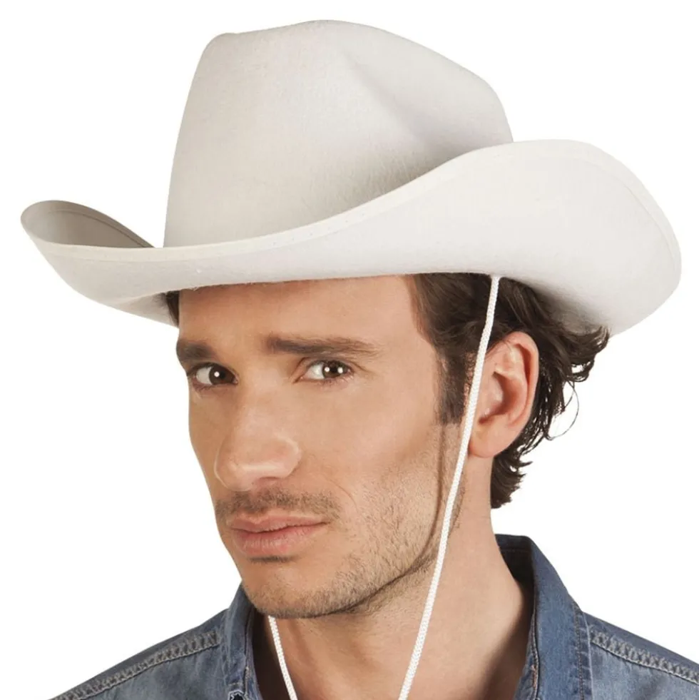 Cowboyhat Rodeo Hvid