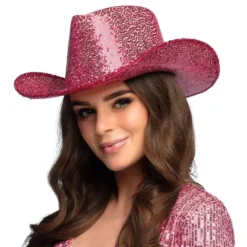 Cowboyhat Rodeo Lyserød