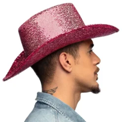 Cowboyhat Rodeo Lyserød