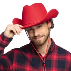 Cowboyhat Rodeo Rød