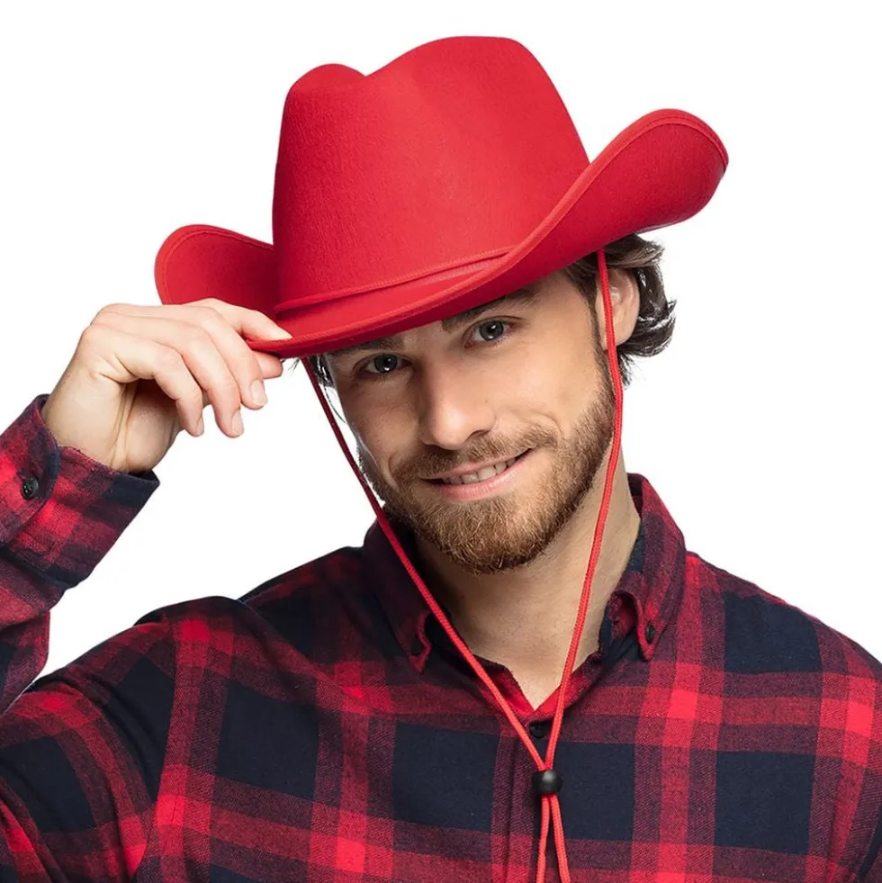 Cowboyhat Rodeo Rød