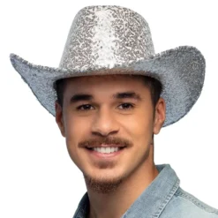 Cowboyhat Rodeo Sølv