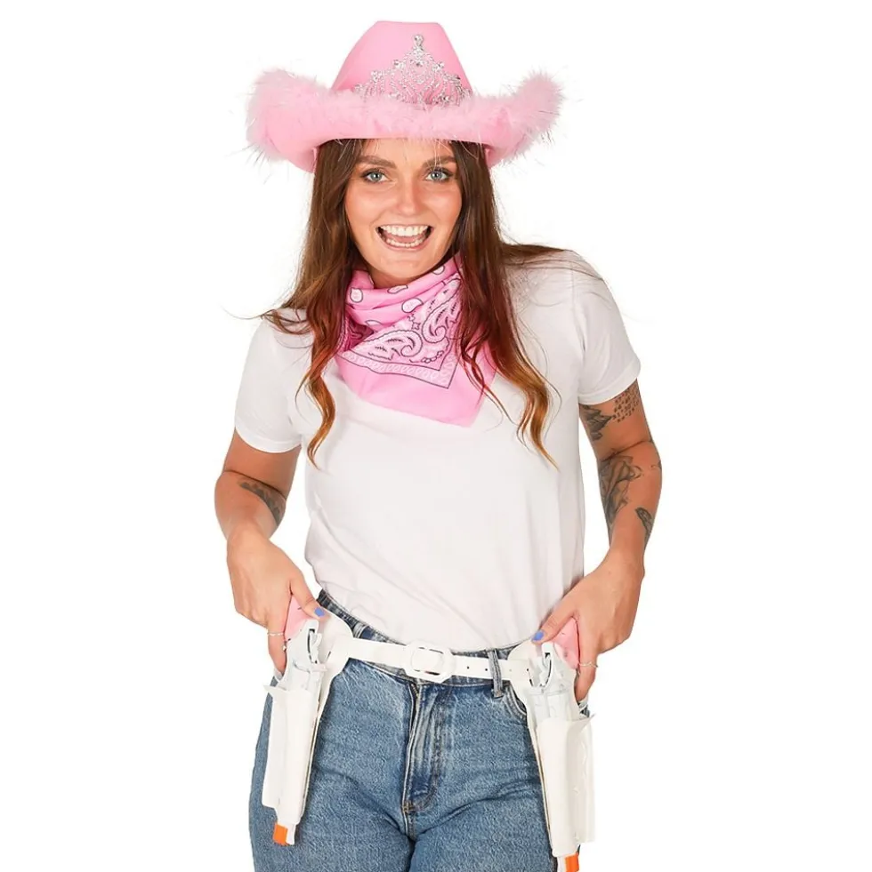 Cowboy Lyserødt Tilbehørskit