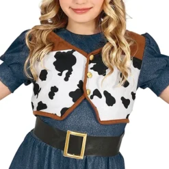 Cowgirl Børnekostume
