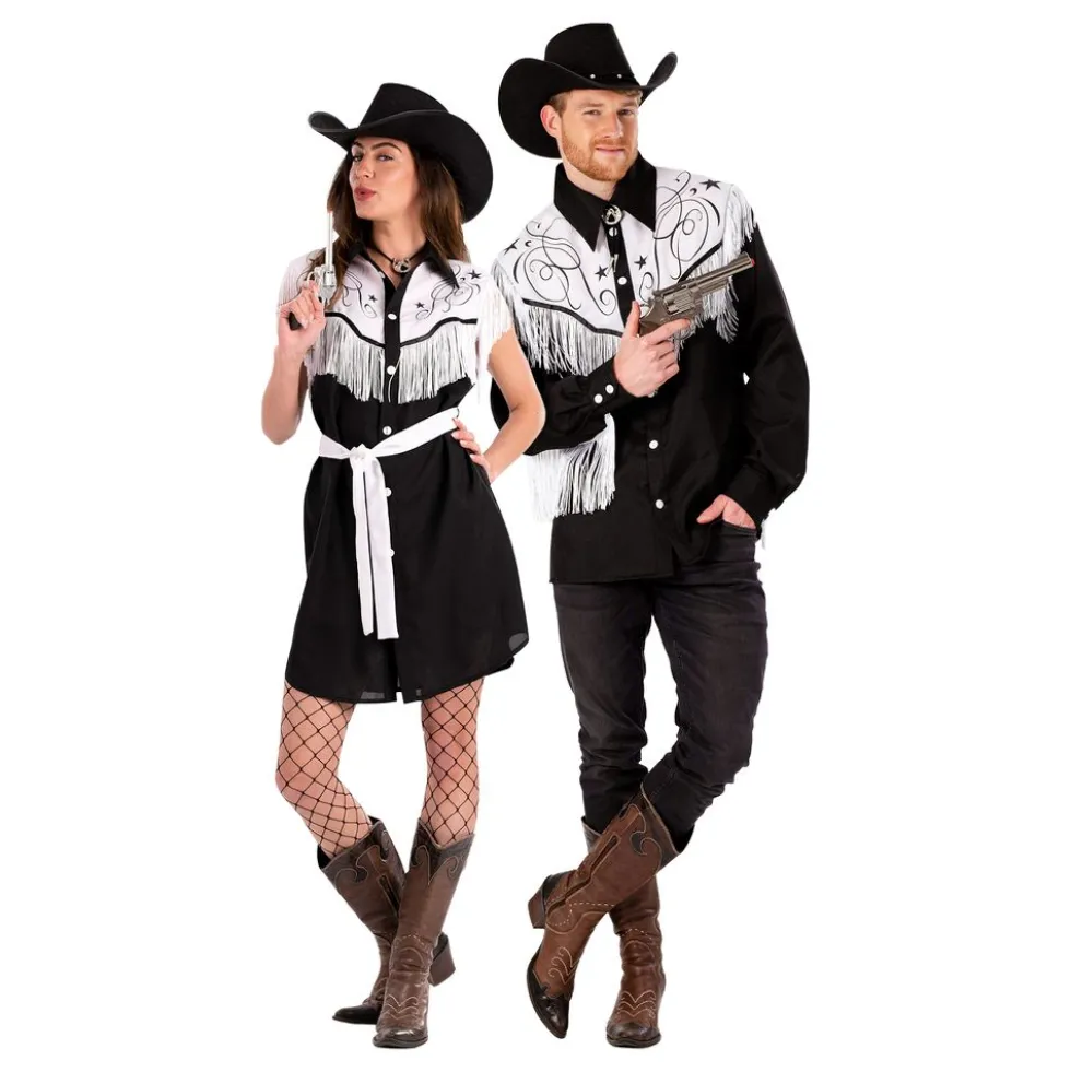 Cowgirl Claudette Kjole Kostume