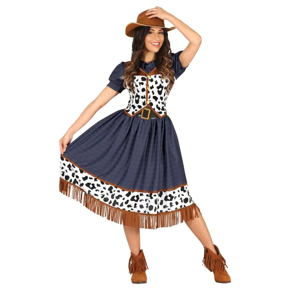 Cowgirl Kjole Kostume