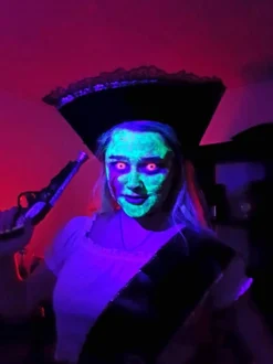 Crazylinser UV Rød/Lyserød