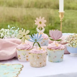 Cupcake Kit Floral Pastel