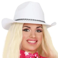 Dallas Hvid Cowboyhat