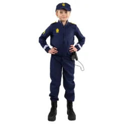 Dansk Politi Børnekostume