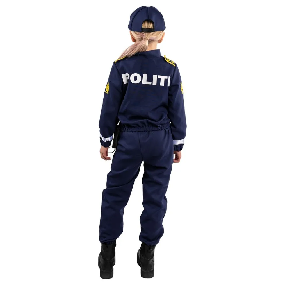 Dansk Politi Børnekostume