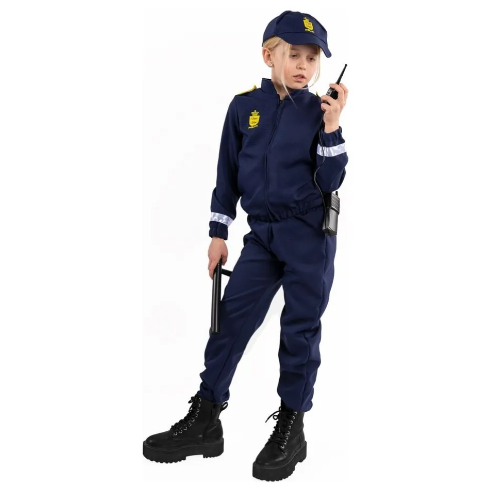 Dansk Politi Børnekostume