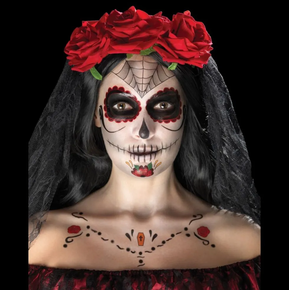 Day of the Dead Ansigtstatoveringer