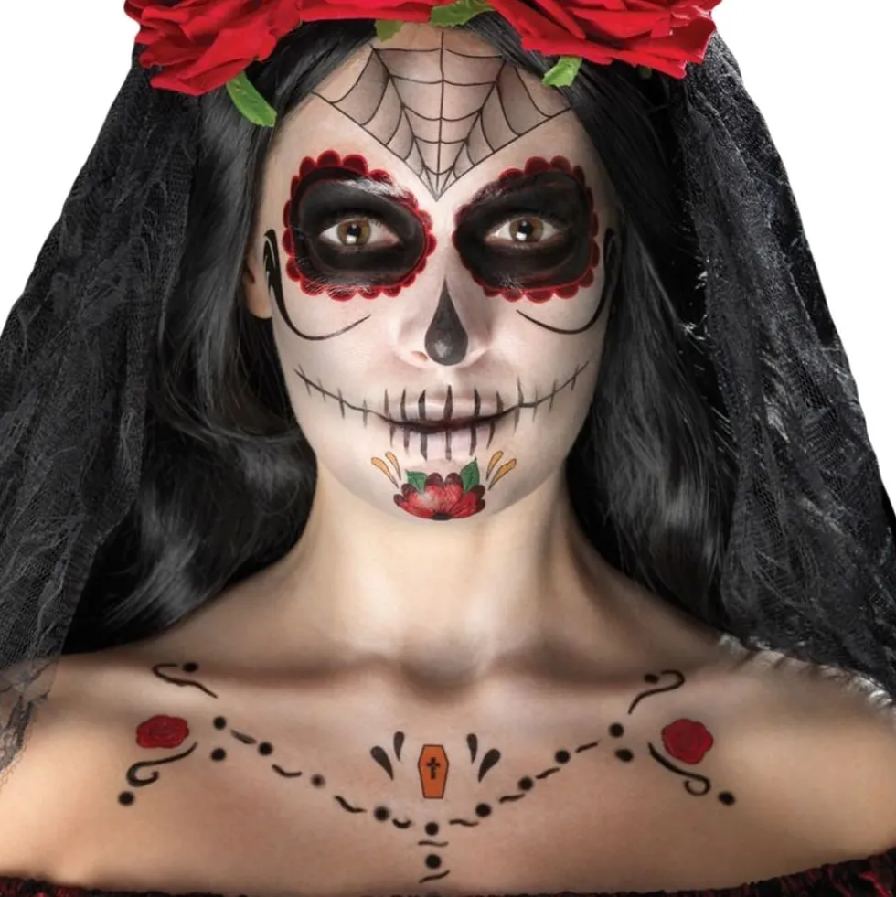 Day of the Dead Ansigtstatoveringer