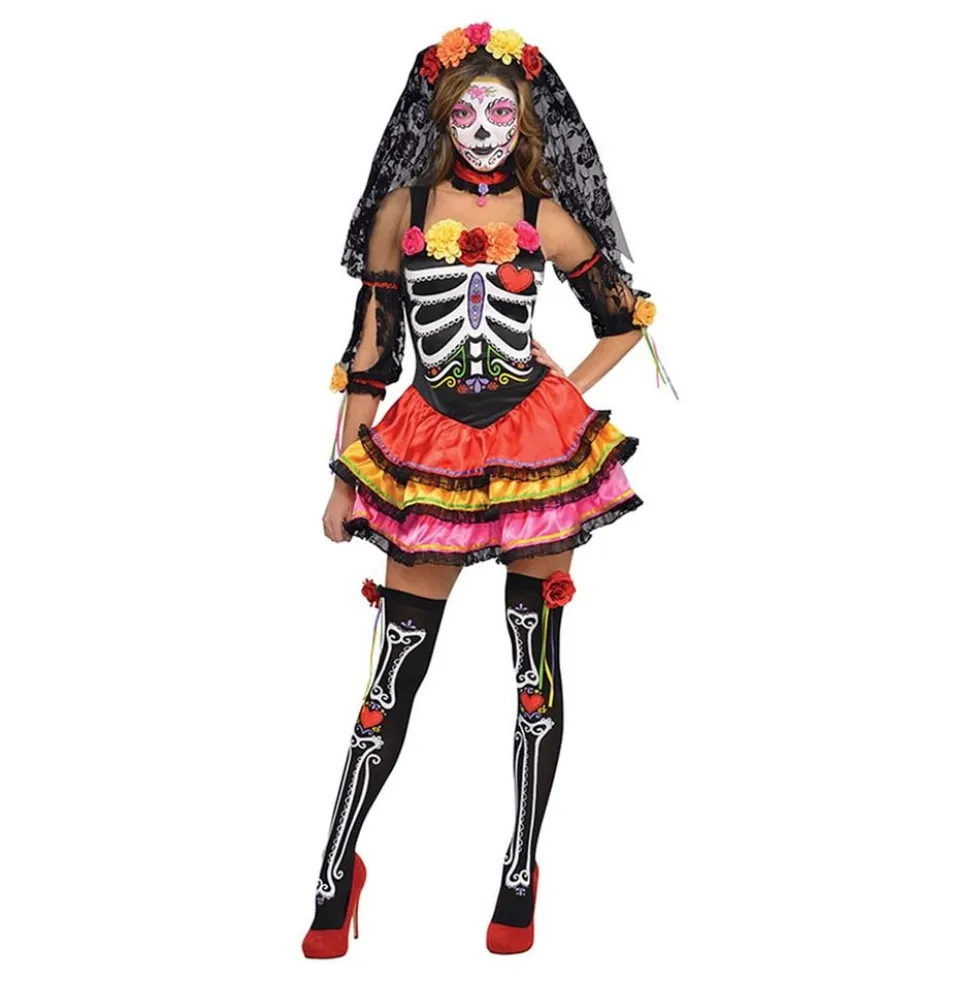 Day of the Dead Damekostume