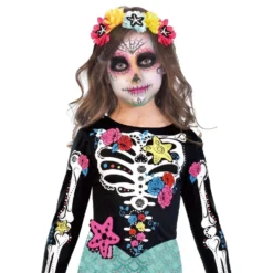 Day of the Dead Havfrue Børnekostume