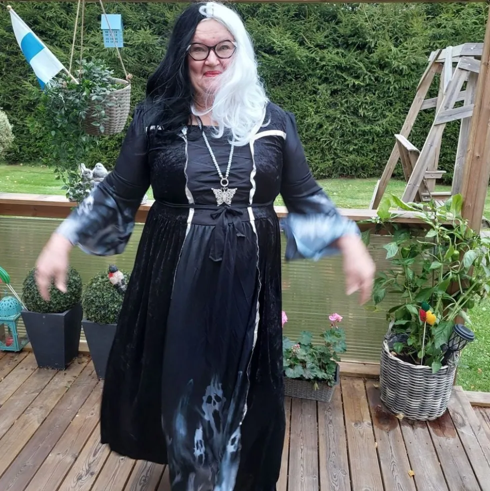 Døden Spøgelse Dame Kostume