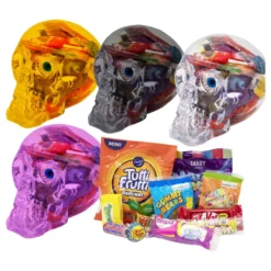Dødningehoved med Halloweenslik