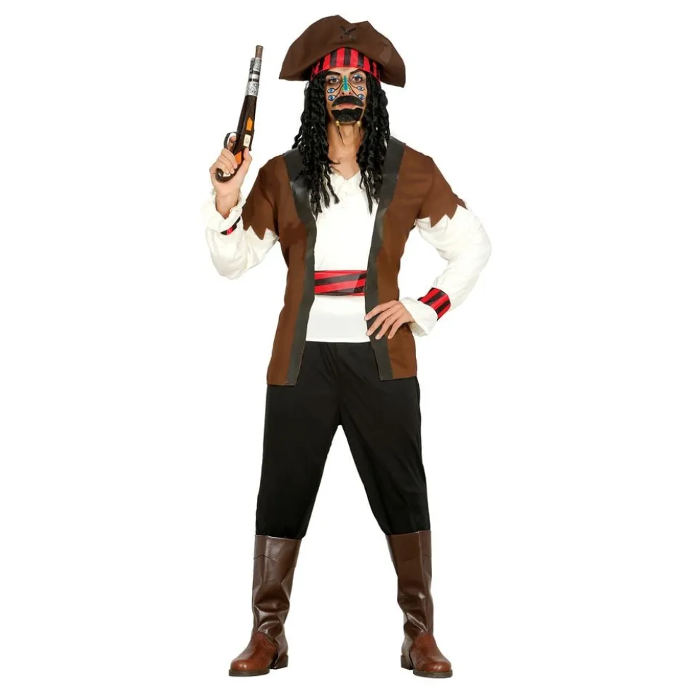 De Syv Have Pirat Herre Kostume
