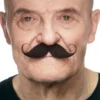Detektiv Moustache Sort