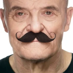 Detektiv Moustache Sort