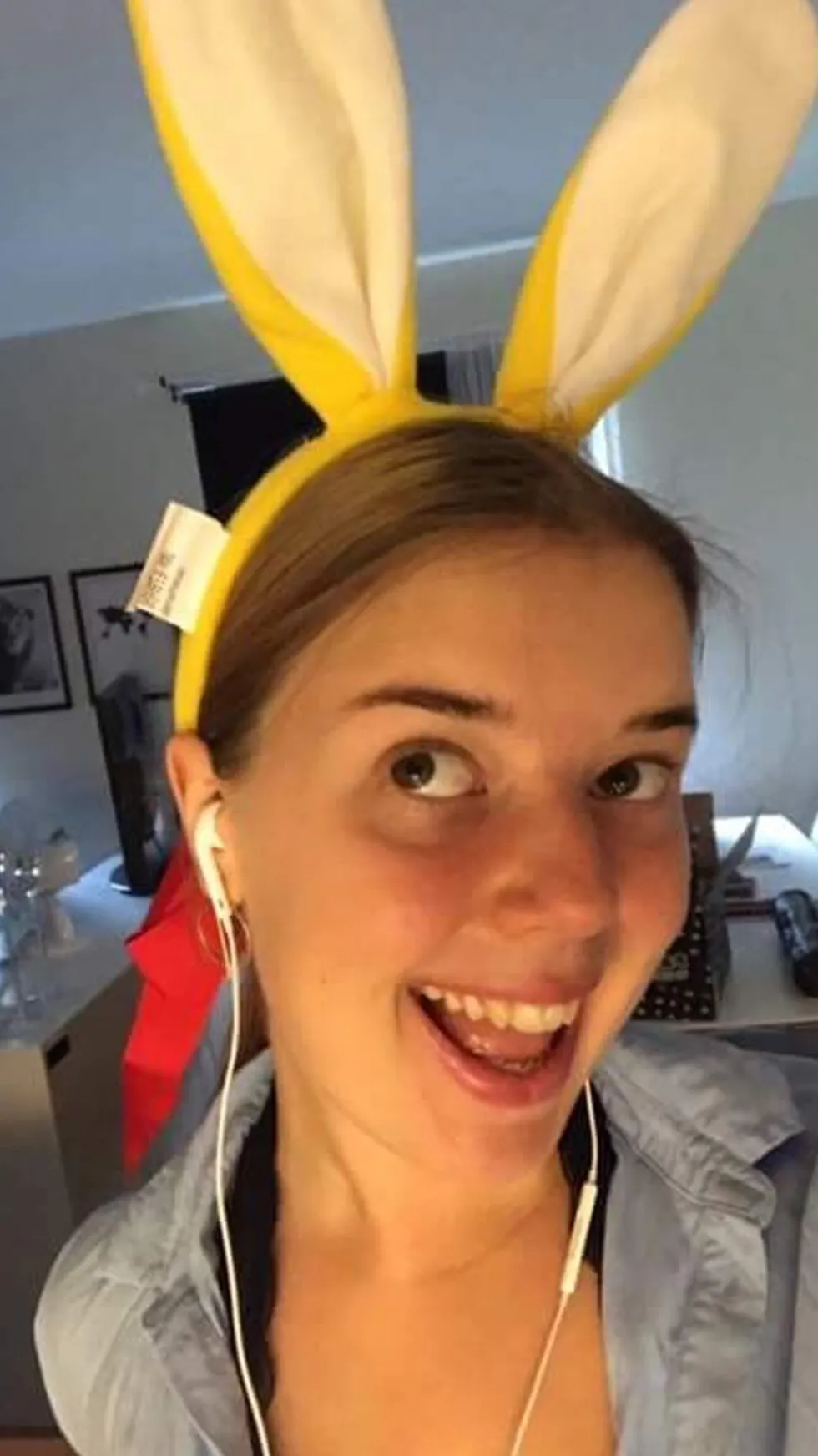 Diadem Kaninøre Gule