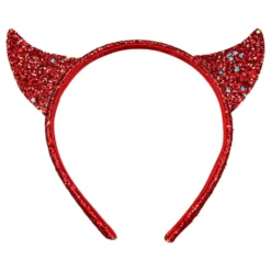 Diadem med Djævlehorn Glitrende