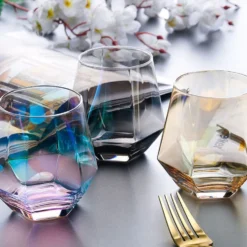 Diamantglas Brun