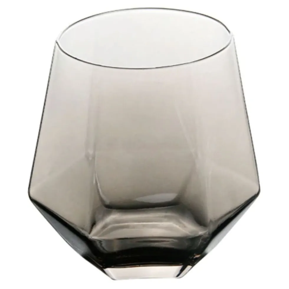 Diamantglas Grå