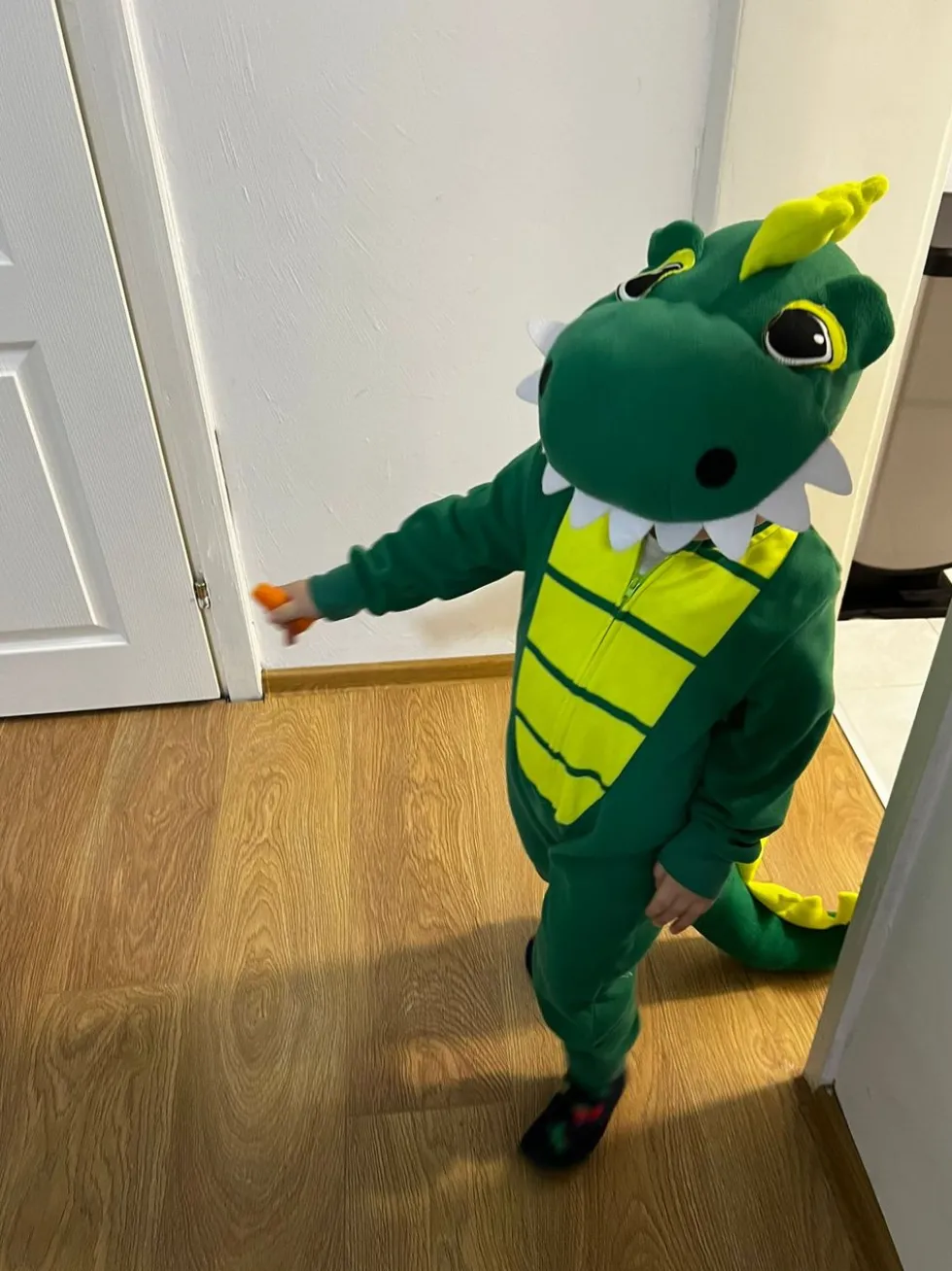 Dinosaurus Onesie Børnekostume