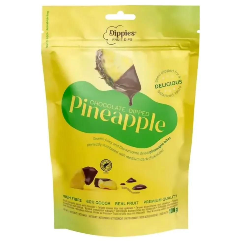 Dippies Fruit Dips Ananas Tørret Frugt