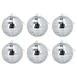 Discokugler Mini Sølv