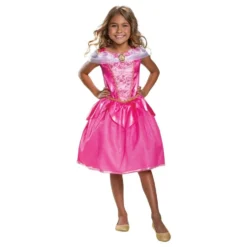 Disney Aurora Kjole Deluxe Børnekostume