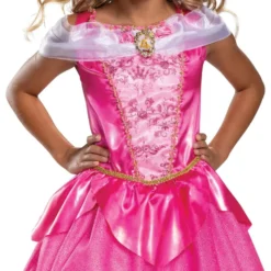 Disney Aurora Kjole Deluxe Børnekostume