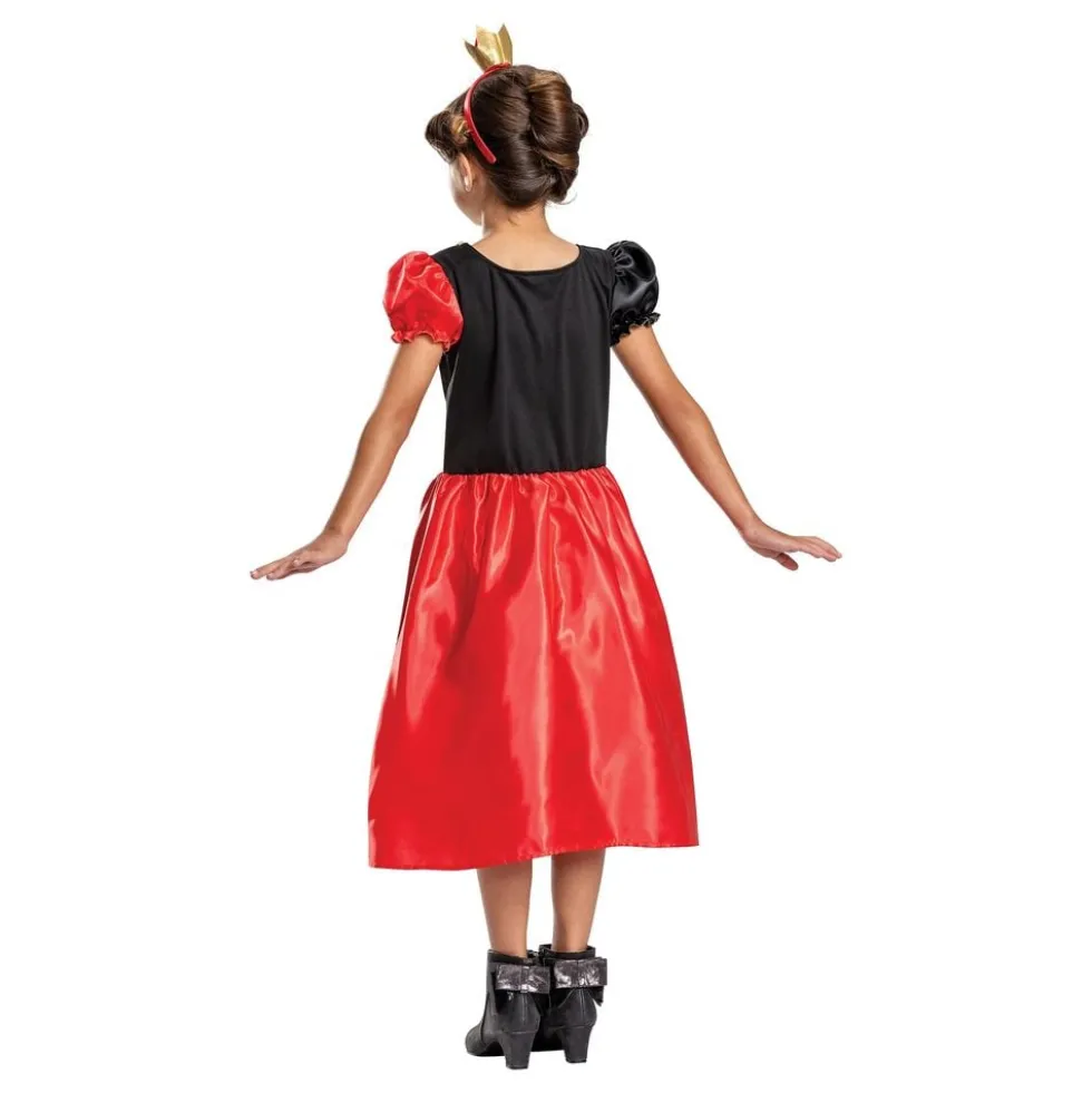 Disney Dronning Hjerter Dame Børnekostume