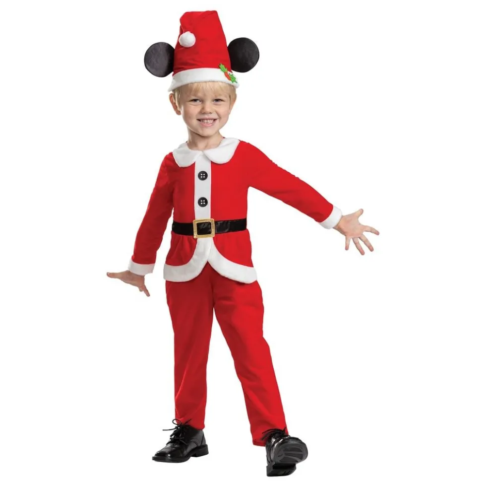 Disney Mickey Mouse Julemand Børnekostume