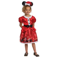 Disney Minnie Mouse Julekjole Børnekostume