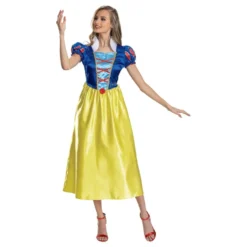 Disney Snehvide Kjole Kostume
