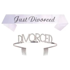 Divorced Tiara & Ordensbånd