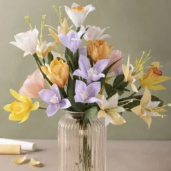 DIY Kit Crepepapir Blomster
