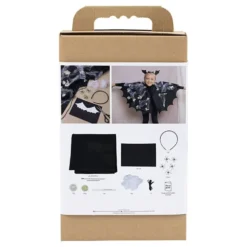 DIY Kit Halloweendragt til Børn Flagermus