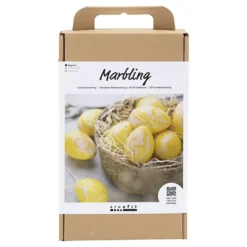DIY Kit Marmorering Påskeæg