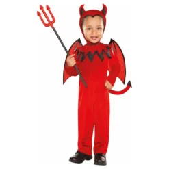 Djævel Jumpsuit Børnekostume
