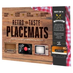 Dækkeservietter Retro