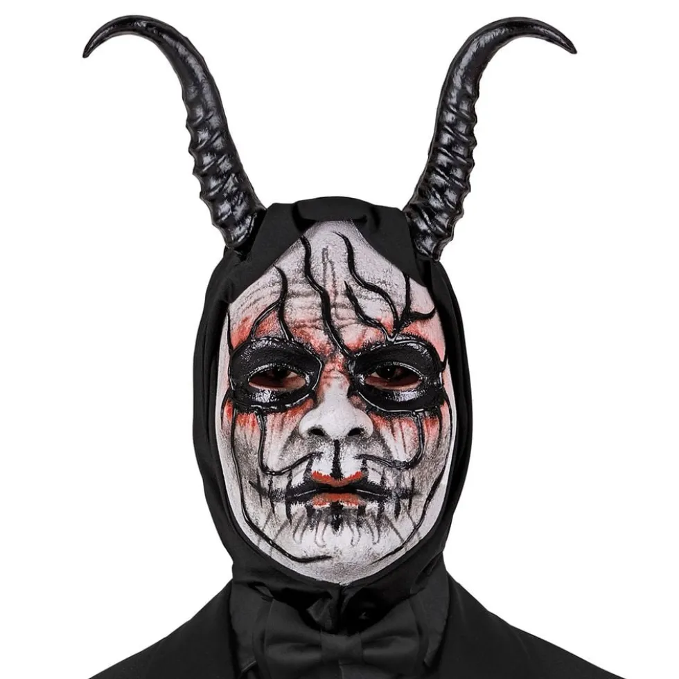 Dæmon med Horn Maske